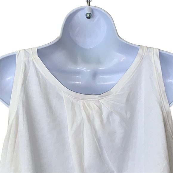 Junk Food Tee Shirt Sleeveless White Foil Lightbulb Idea Crop Top - Picture 9 of 12